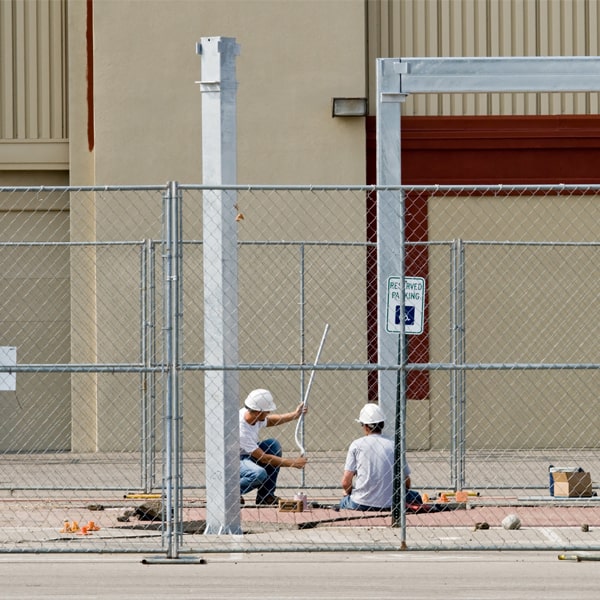 how much time can i rent the temporary fence for my building site or event in Putnam County